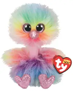 TY Beanie Boos Deve Kuşu Asha Peluş 15 Cm