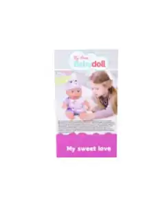 Babydoll My Sweet Love Bebek Beyaz Tulumlu