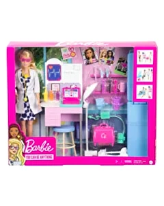 Barbie Bebek Doktor ve Oyun Seti GWV01