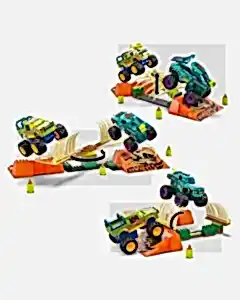 Mega Hot Wheels Mega Wrex Di̇nozor Kemi̇kli̇ Aksi̇yon Sahası