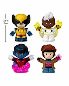 Little People Koleksiyoncusu Marvel X-Men: Sayı 1 Özel Baskı Seti JFW75