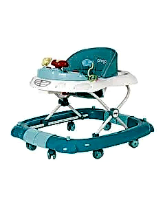 Prego Digo Sallanan Silikon Tekerlekli Bebek Yürüteci