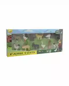 Farm Toys 12 Parça Çiftlik Hayvan Seti