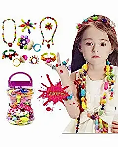 DIY Boncuk Takı Yapma Seti 220 Parça