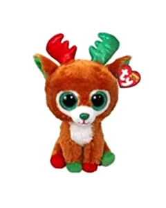 TY Beanie Boo Christmas Tinseltoes Reindeer 15 Cm