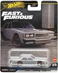 Hot Wheels Hızlı ve Öfkeli Premium Arabalar 1987 Chevy Caprice HRT98
