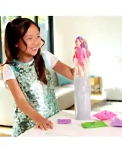 Barbie Color Reveal Renk Değiştiren Disco Star Serisi Sürpriz Paket