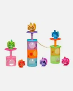 QT Kittie Gökkuşağı Serisi Sürpriz Aksesuarlı Yavru Kedi Rocky