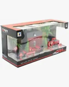 Aksesuarlı Metal İtfaiye Seti