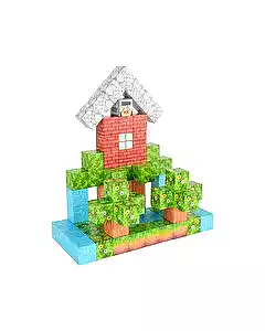 Megacraft Manyetik Bloklar Orman Temalı 88 Parça