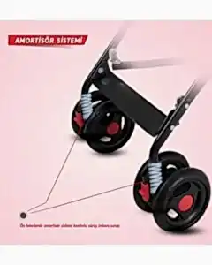 Rival Tokyo Baston Bebek Arabası Siyah RV108