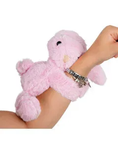 Sarılan ve Kucaklayan Tavşan Pembe