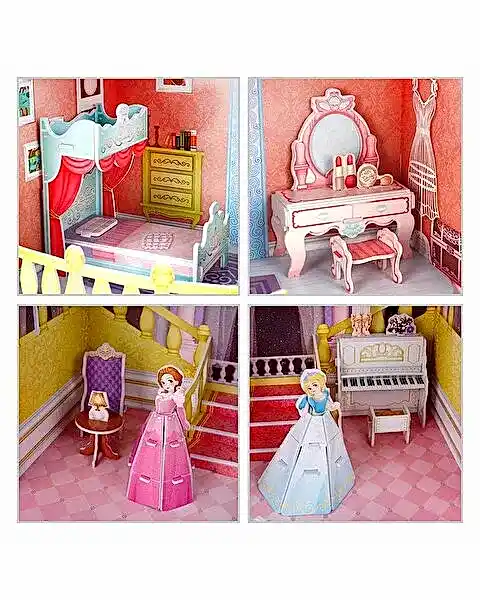 Cubic Fun 3D Puzzle Fairytale Castle 81 Parça