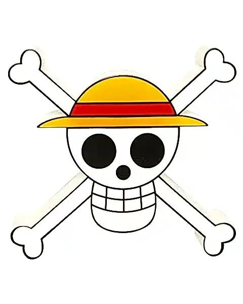 One Piece Skull Lamp Figür