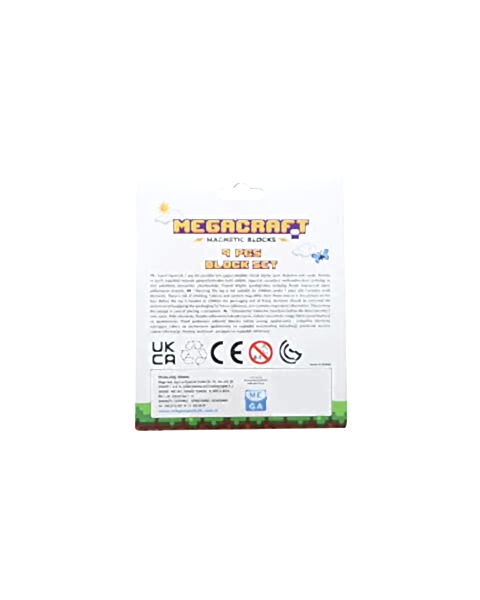 Megacraft Manyetik Bloklar Tuğla Desenli Blok