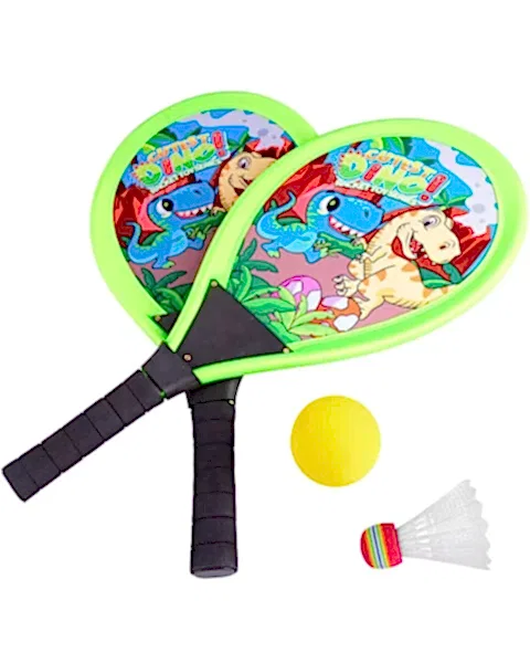 Dinozor Desenli Raket Seti