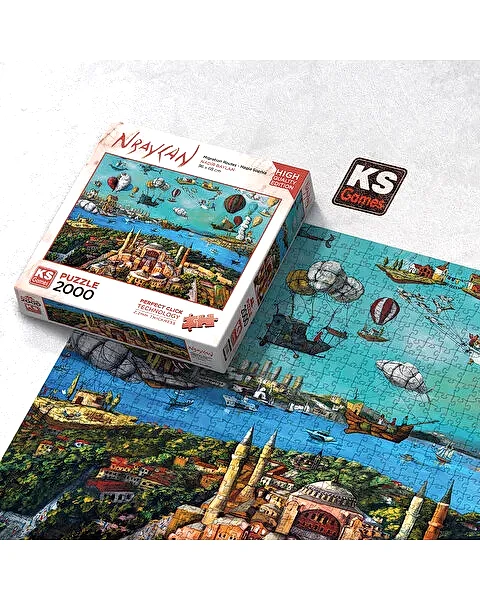 Ks Games Migration Routes Hagia Sophia 2000 Parça Puzzle