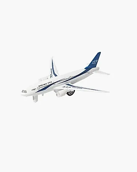 Die Cast Sesli ve Işıklı Çek Bırak Uçak