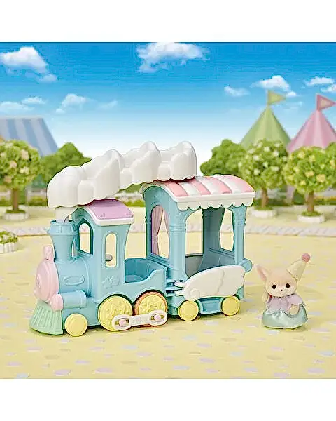 Sylvanian Families Uçan Bulutlu Gökkuşağı Treni