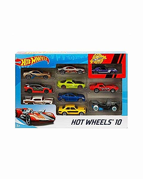 Hot Wheels Onlu Araba Seti