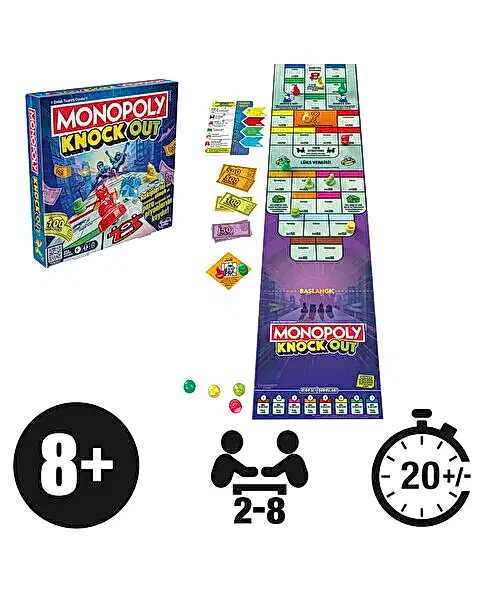 Monopoly Knockout F8995