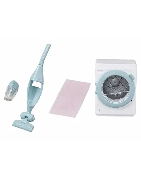 Sylvanian Families Çamaşır Makinesi ve Elektrik Süpürgesi Seti 5445