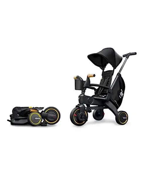 Doona Li̇ki̇ Katlanır Bebek Bisikleti̇ S5 Ni̇tro Black