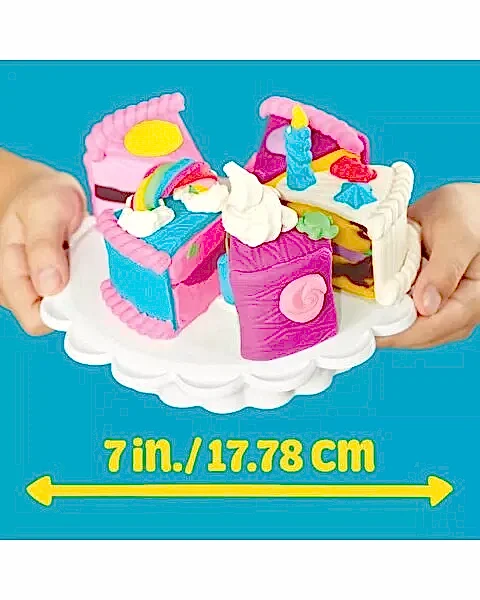 Play Doh Süper Dilimli Kek Oyun Seti G0497
