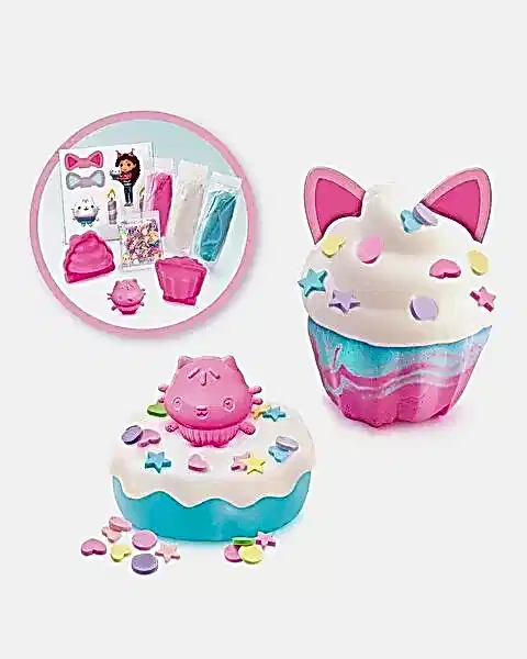 Gabby's Dollhouse Gi̇zemli̇ Kedi̇ Kutusu Make Clay Cupcakes