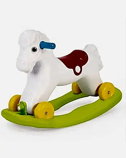 Sallanan Tekerlekli At İkisi Bir Arada