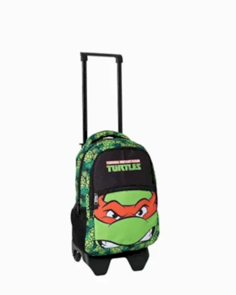 Ninja Turtles Çekçekli Okul Çantası 2169
