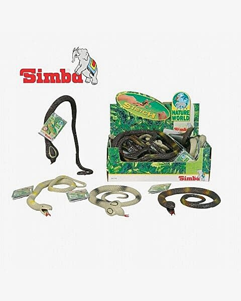 Nature World Stretch Snakes Kahverengi Sarı