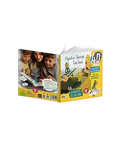 Ağustos Böceği İle Karınca Çocuk Kitabı