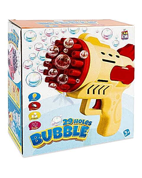 Pi̇lli̇ Işıklı Köpük Atan Sarı Tabanca