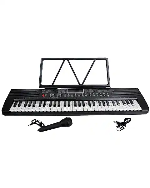 61 Tuşlu Elektronik Mikrofonlu Org