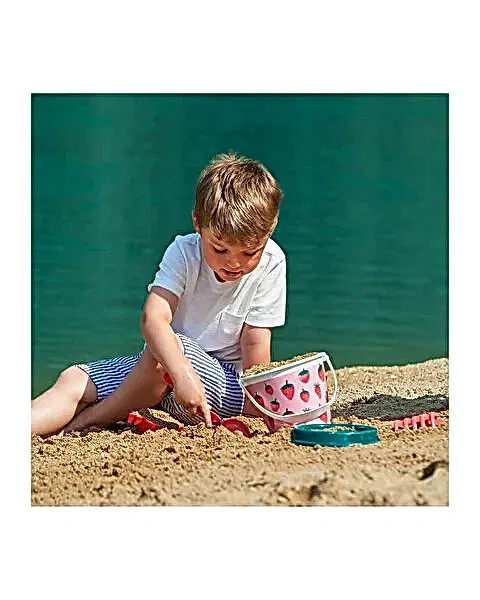 Ecoiffier Çilek Desenli Kum Kova Seti