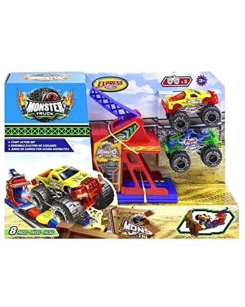 Express Wheels Monster Truck Aksiyon Oyun Seti