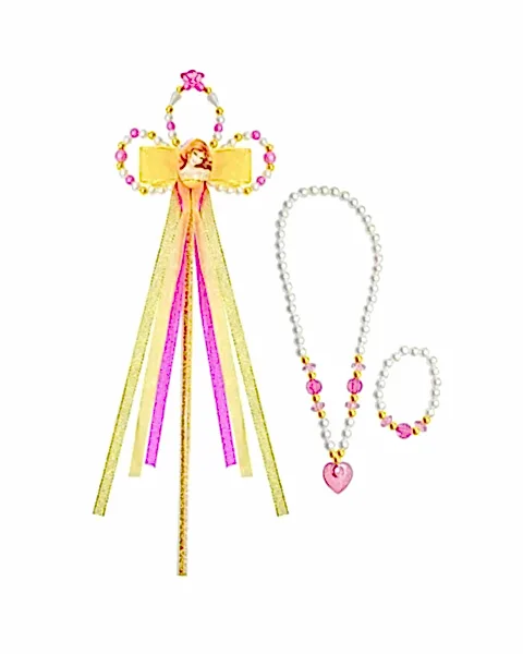 Disney Prenses Belle Asa Kolye Bileklik Seti