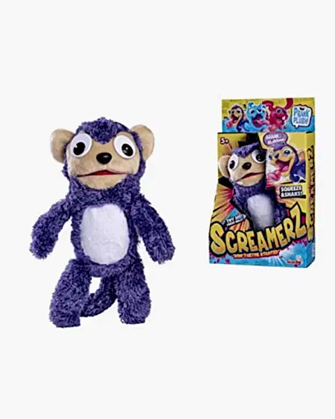 ScreamerZ Sesli Peluş Çılgın Maymun