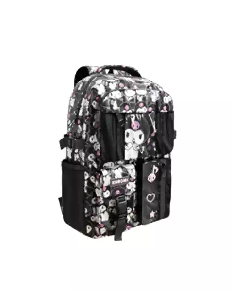 Kuromi Okul Çantası Siyah