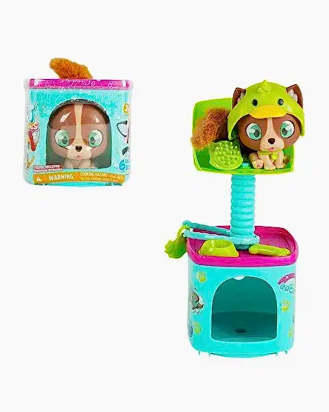 QT Puppies Sürpriz Aksesuarlı Yavru Köpek Rocky