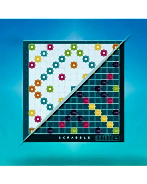 Scrabble Classic 2'si 1 Arada İngilizce HWD43