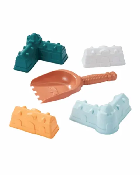 Ecoiffier Kale Kum Kalıpları 5 Parça