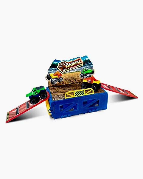 Express Wheels Animal Truck Yarış Parkur Oyun Seti