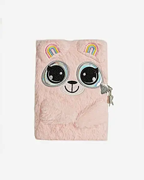 Kilitli Peluş Hopi Defter