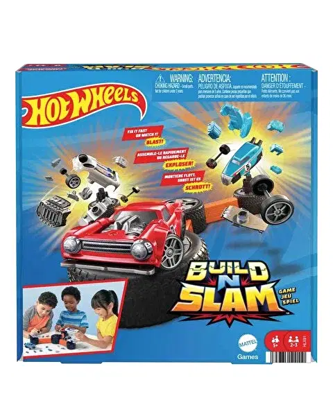 Hot Wheels Build N Slam Kutu Oyunu HLX91