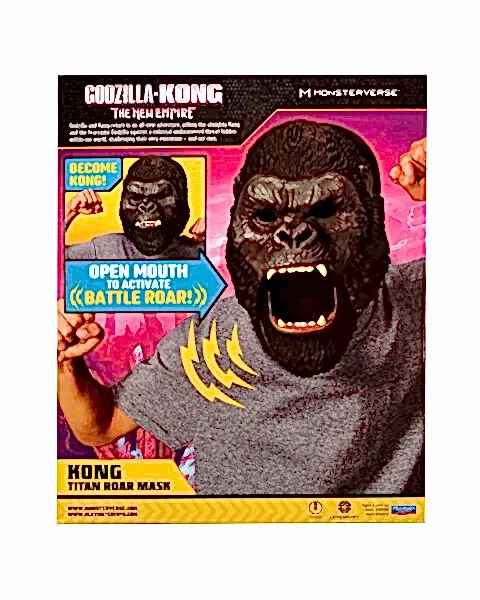 Godzilla ve Kong Sesli Maske Kong