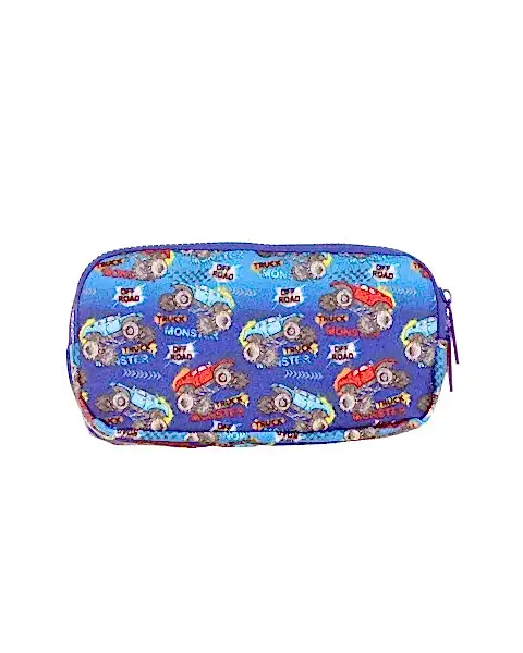 Kaukko Kids 3 Bölmeli Cube Monster Truck Kalem Çantası