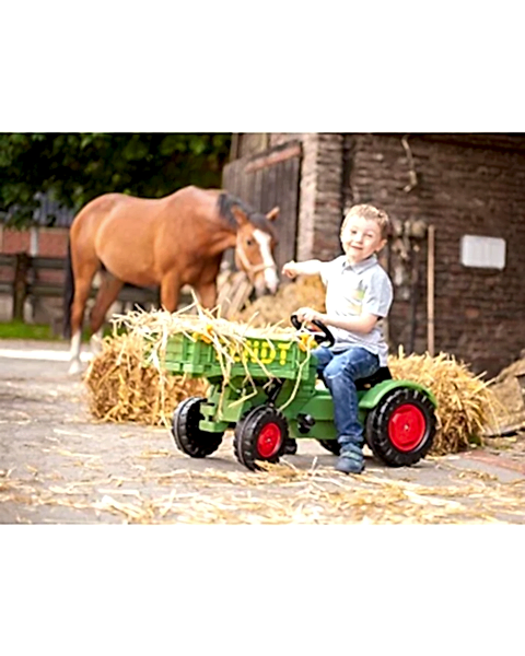 BIG Fendt Ekipman Taşıyıcı Çocuk Traktörü