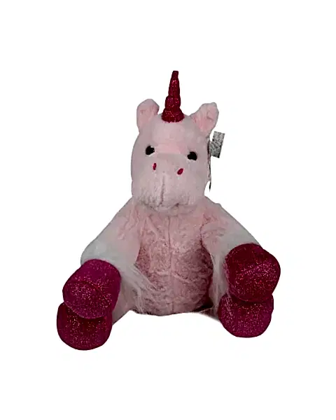 Pembe Boynuzlu Unicorn Peluş 40 Cm